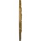 Ekena Millwork Cornelia Ceiling Medallion (Fits Canopies up to 4"), Hand-Painted Gold, 22 1/2"OD x 1 1/2"P CM22CNGLS - alternate 2